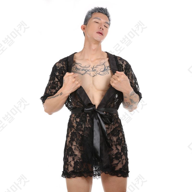 남성 섹시란제리 빅사이즈 코스프레 이벤트속옷 성인 레이스 - 상세 이미지 2