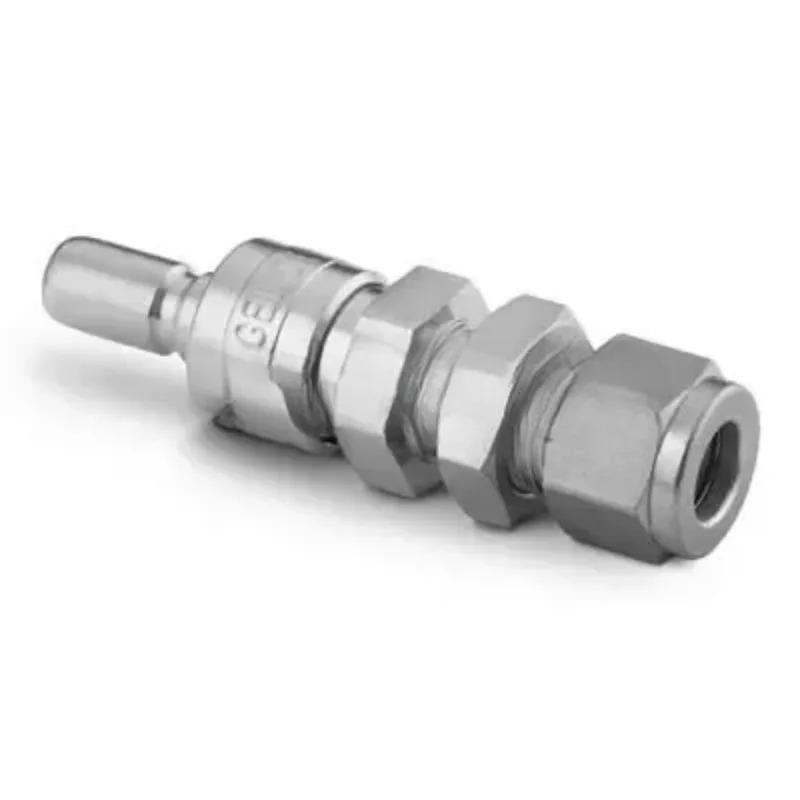 SS-QC6-S1-600 /QC6 퀵 커넥터/밸브리스 3/8인치 나사형 플레이트
