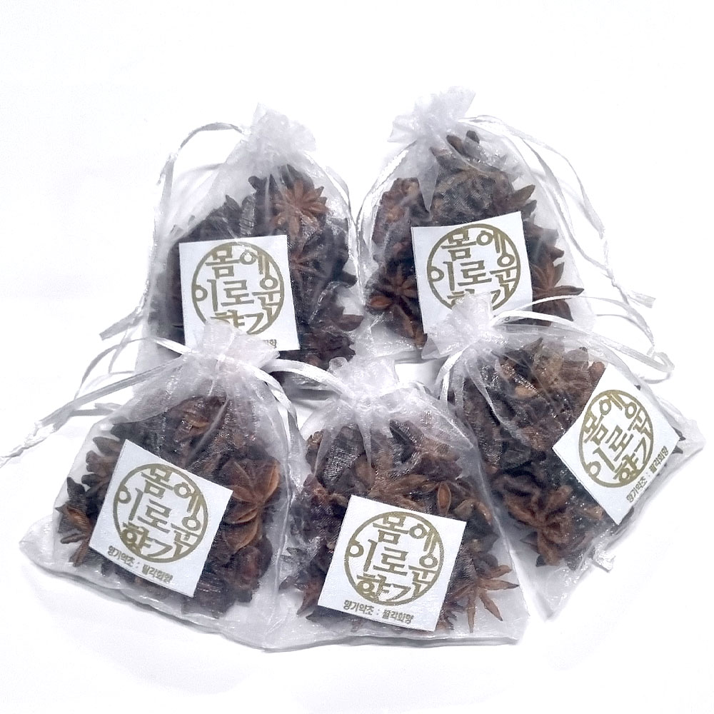 몸에이로운 천연 탈취제 방향제 팔각향 30g x 5개 - 상세 이미지 2