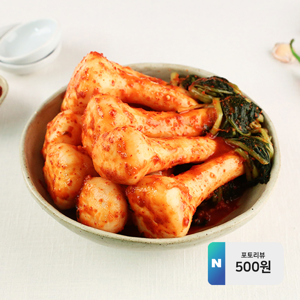 상하농원 총각김치 3kg_냉장 [N포인트 포토리뷰 500원] - 상품 이미지