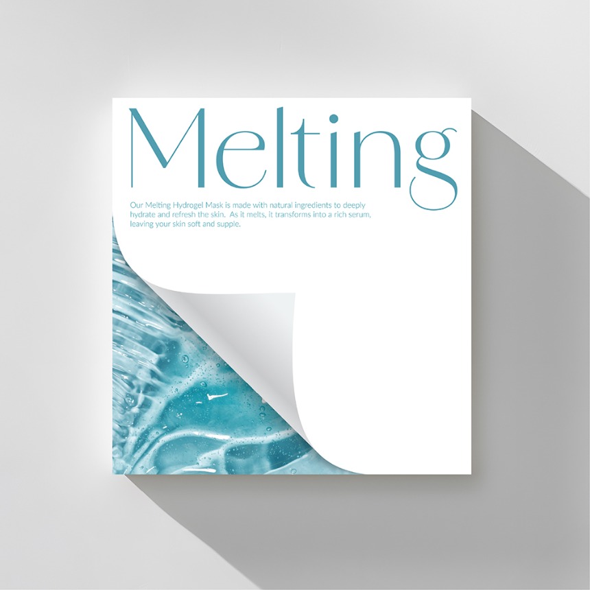 루벨리 멜팅 하이드로겔 콜라겐 마스크팩 1박스(4팩)