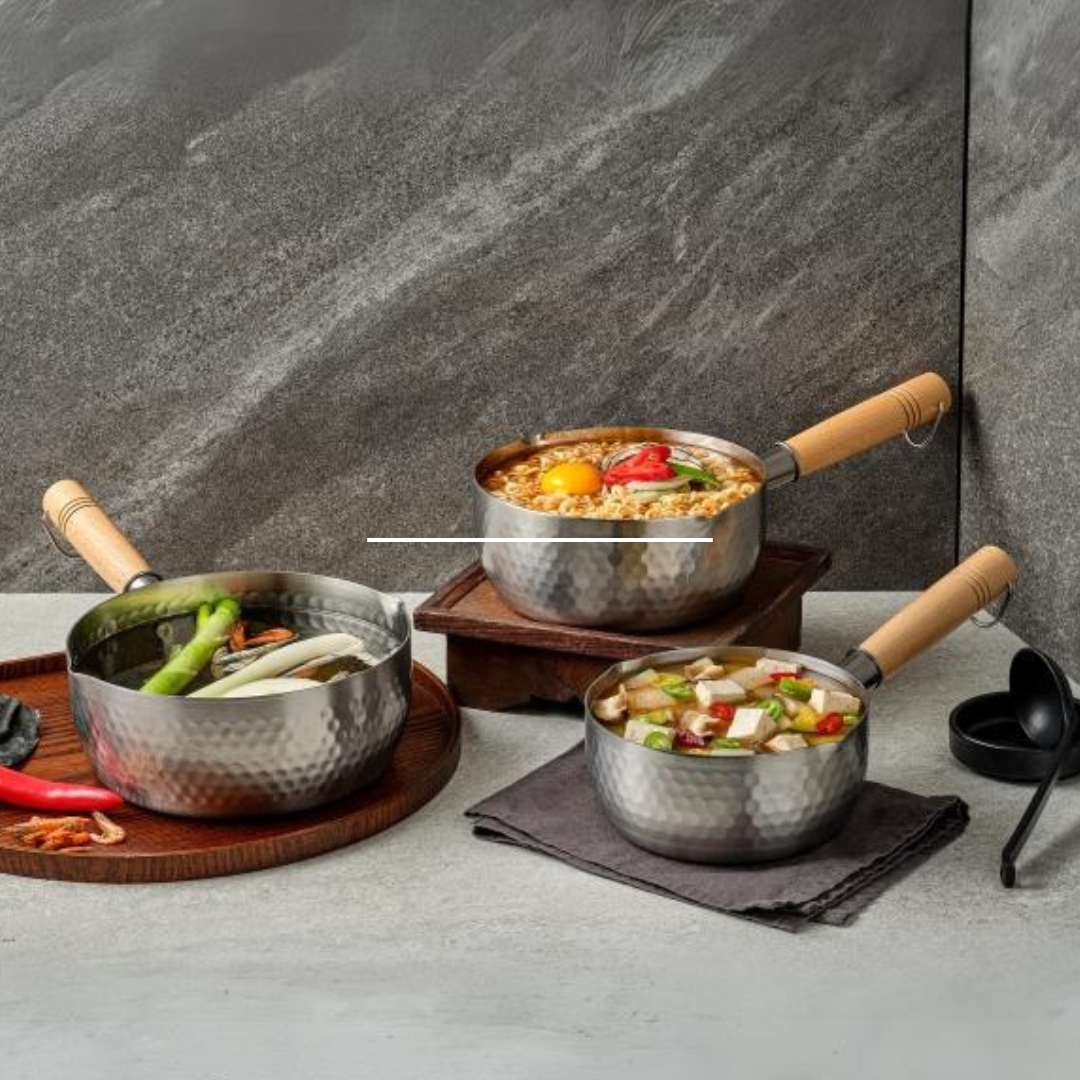 클래딘 인덕션 직화 IH 통3중 스텐 함마톤 편수냄비 18cm - 상세 이미지 5