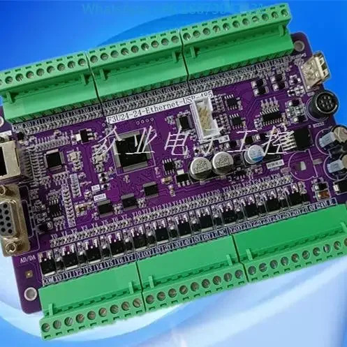 PLC 산업제어 보드 F3U24-24-Ethrtnet-USB-485 프로그래밍 컨트롤러 교체
