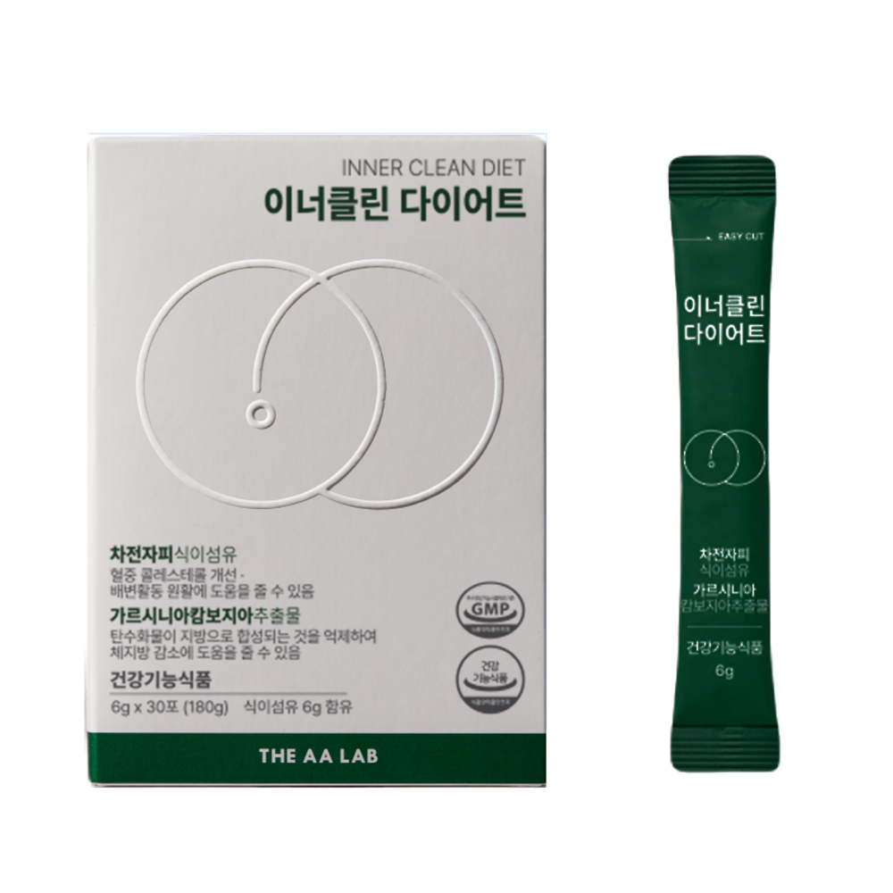 차전자피 이너클린 다이어트 과립 6g x 30포 - 상품 이미지