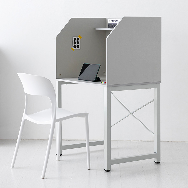 HADY 독서실책상 8060 KS1031TB 800x600mm, 올그레이 2123.1927 이미지 7