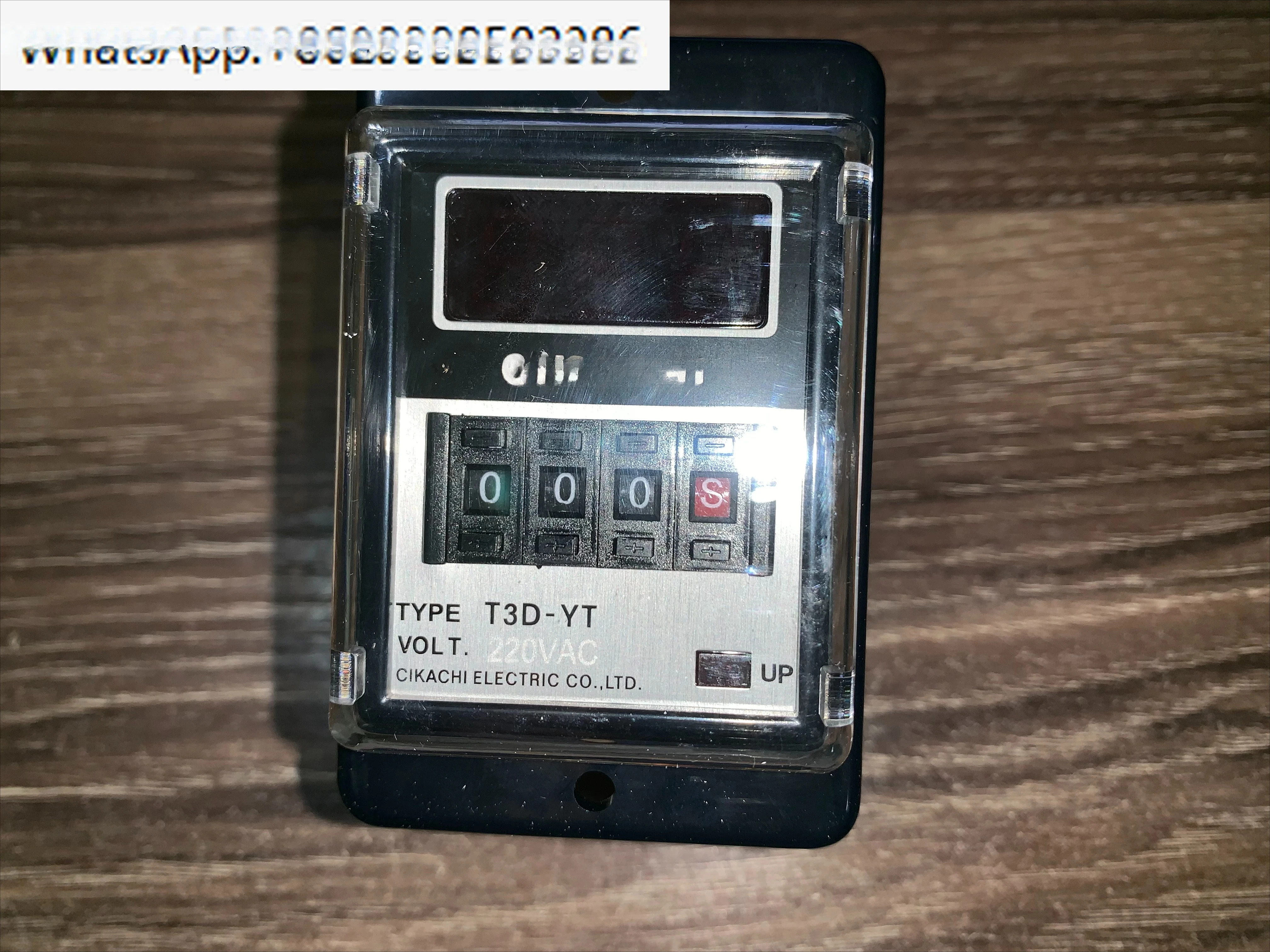 bT3D-Y 교체 220v 0.01s -9990h 대만 Kayo CIKACHI 다단계 시릴레이 T3D-YT 디지털 타이머