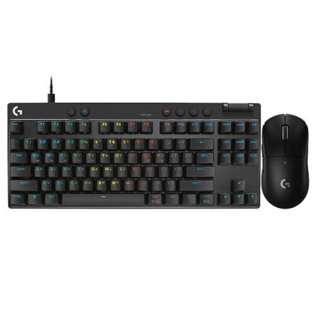 로지텍 G PRO X SUPERLIGHT 2 + PRO X TKL RAPID 키보드 마우스 세트 (블랙)