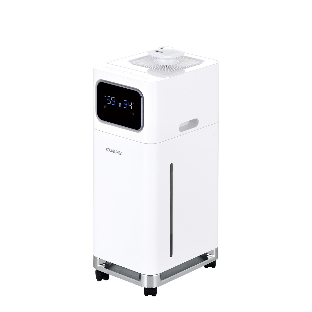쿠오레 가열식 가습기 전기 17L 대용량 UV 가정용 사무실 원룸 CHM-UV17WN(화이트)