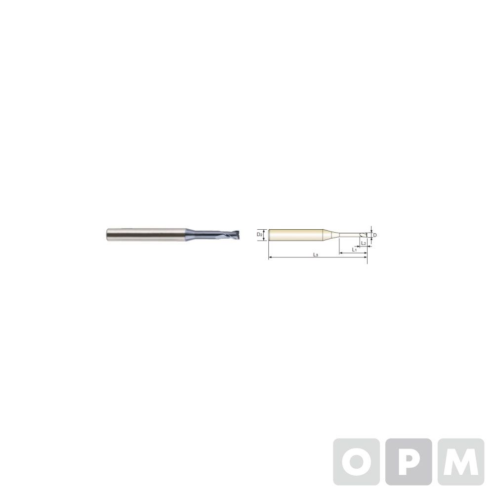 4G MILLS 리브엔드밀 2F D1.8X4X2.7(8)X50 - 메인 이미지