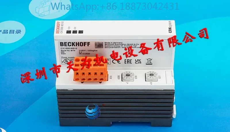 Beckhoff Pfeifper PLC 모듈 CX1010-0011 CX1100-0004 CX1500-M510