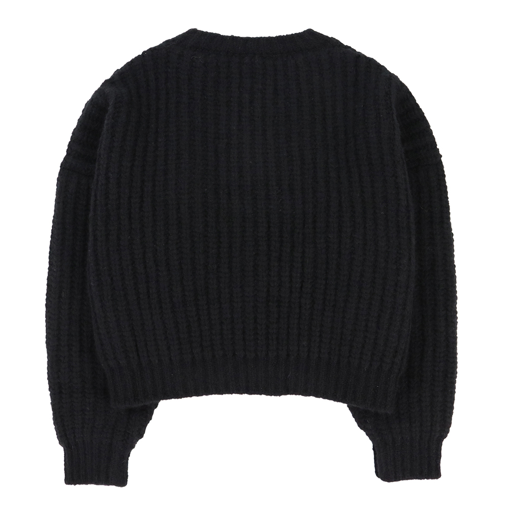 샤이나모트 여성 Classic Crewneck 니트 스웨터 CLASSICCREWNECK-FW24-ONYX - 상세 이미지 2