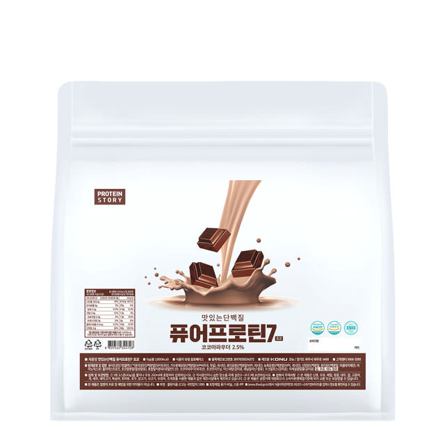 프로틴스토리 맛있는 단백질 퓨어프로틴7 초코 1kg