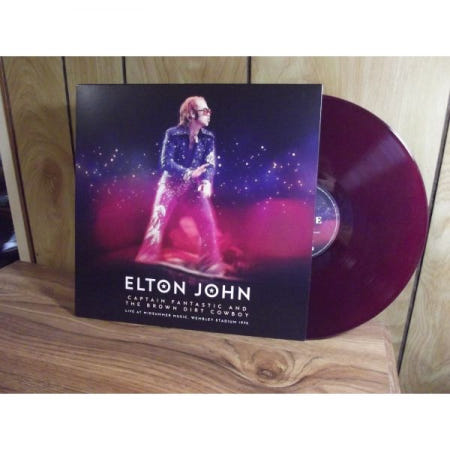UnKnown [해외](수입 LP) Elton John Captain Fantastic and the Brown Dirt Cowboy Live! Sealed