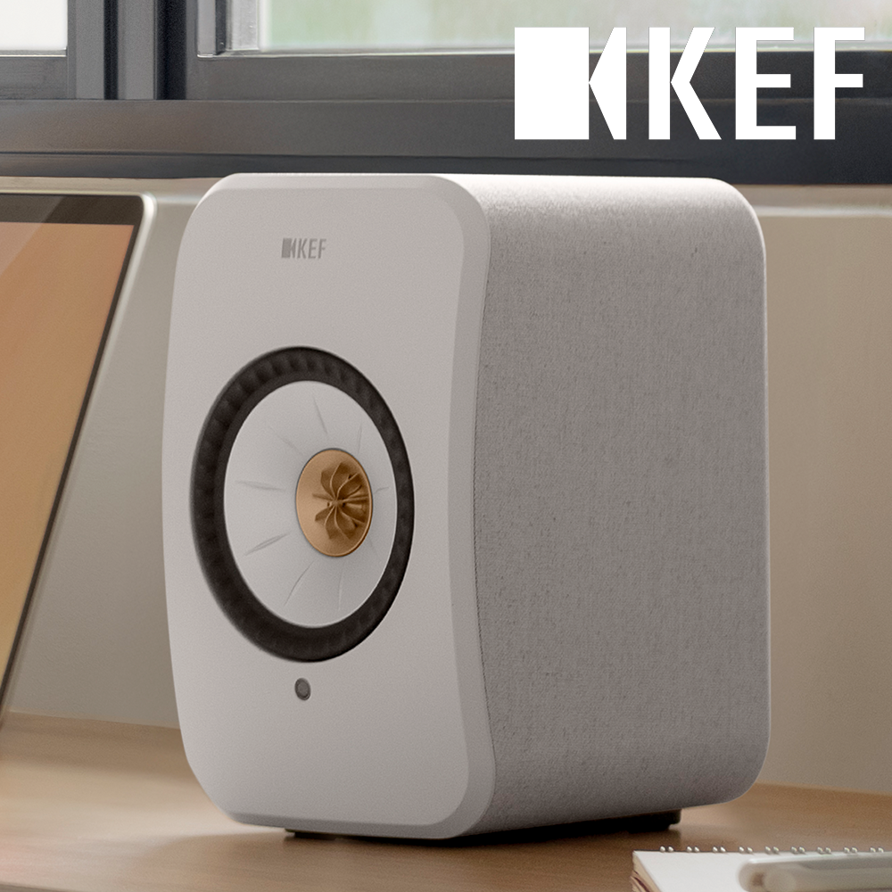 [국내정발] KEF LSX II 스피커 코튼화이트 - 상품 이미지
