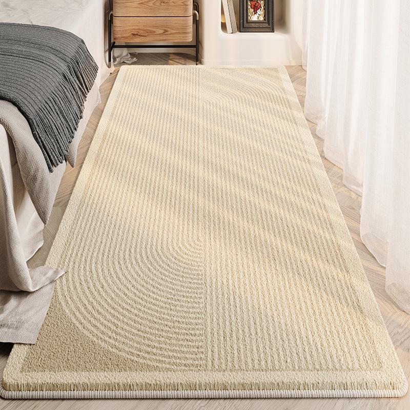 플러시 카펫 침실 바닥 매트 침대 옆 루난-DI02 60x180cm - 상세 이미지 2