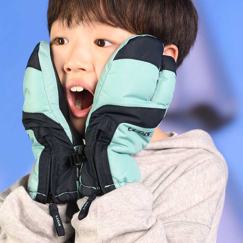 루디스 컴포트핏 LGJ432TA 네이비 주니어 스키 보드 삼지 방한 장갑 - 상세 이미지 4