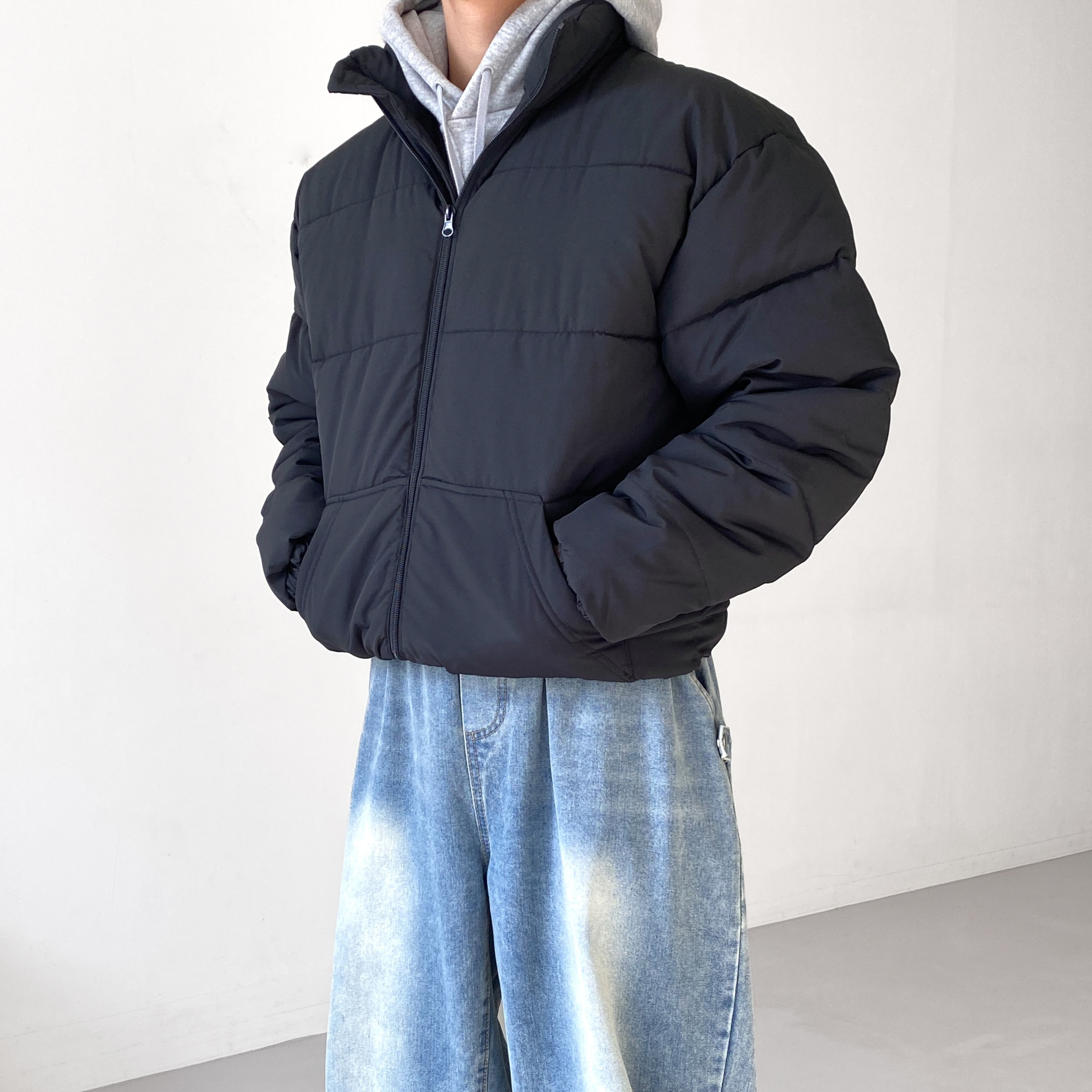 푸퍼패딩 남자야상패딩 겨울야상 겨울파카 - 상세 이미지 2