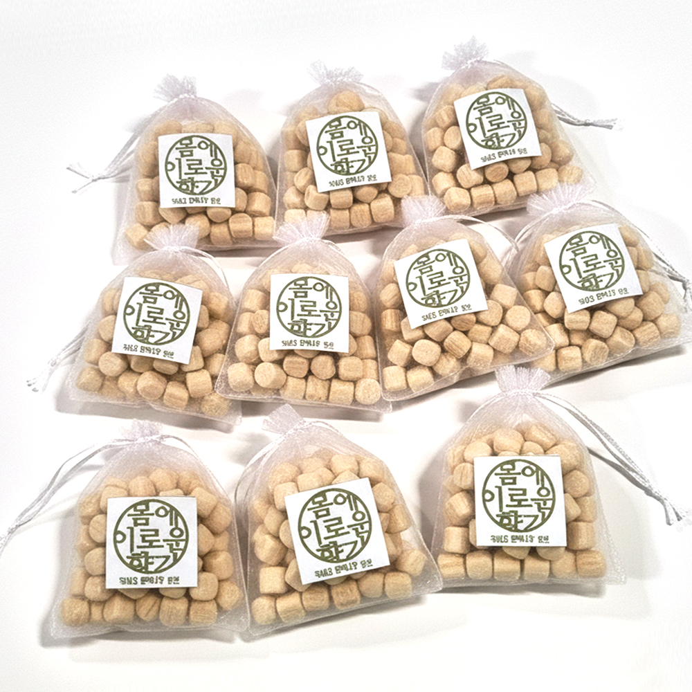 차량용 편백큐브 편백, 45g, 10개 - 상세 이미지 2