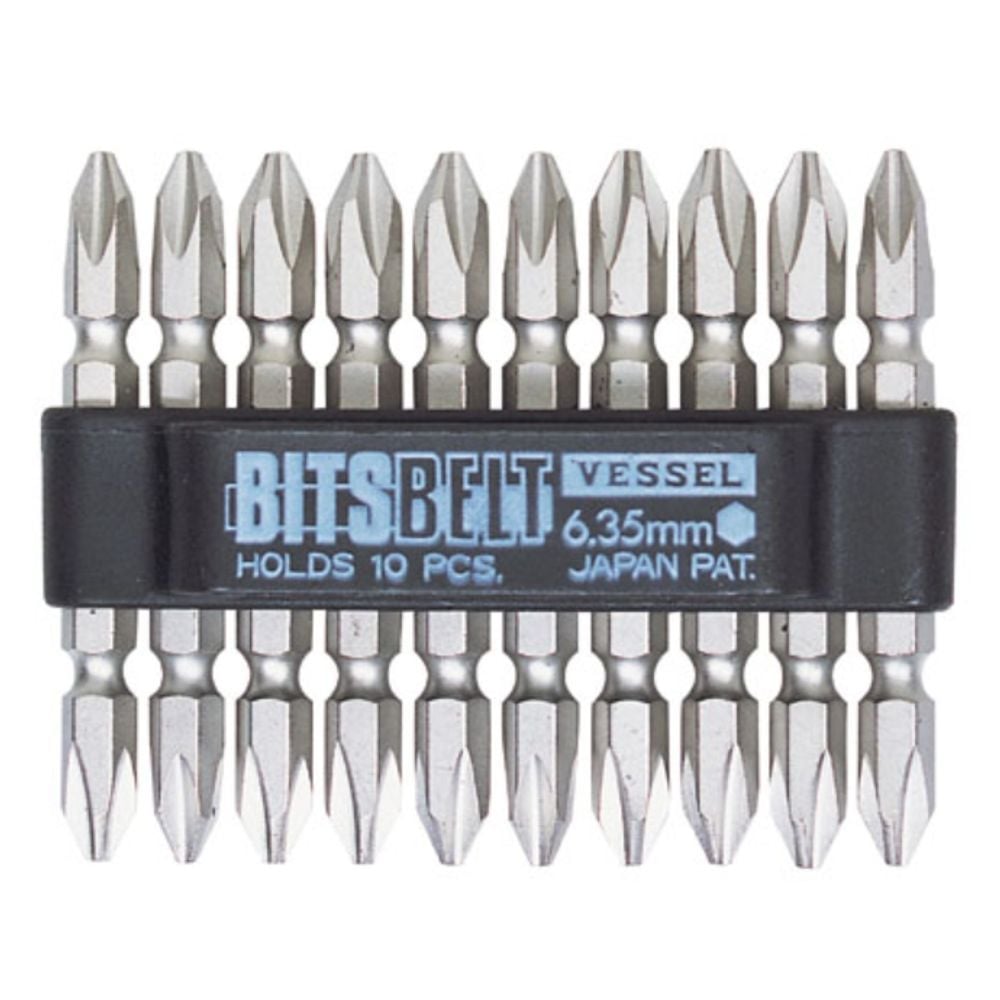 베셀 드라이버 비트 십자드라이버 비트 6.35mm 10p - 메인 이미지
