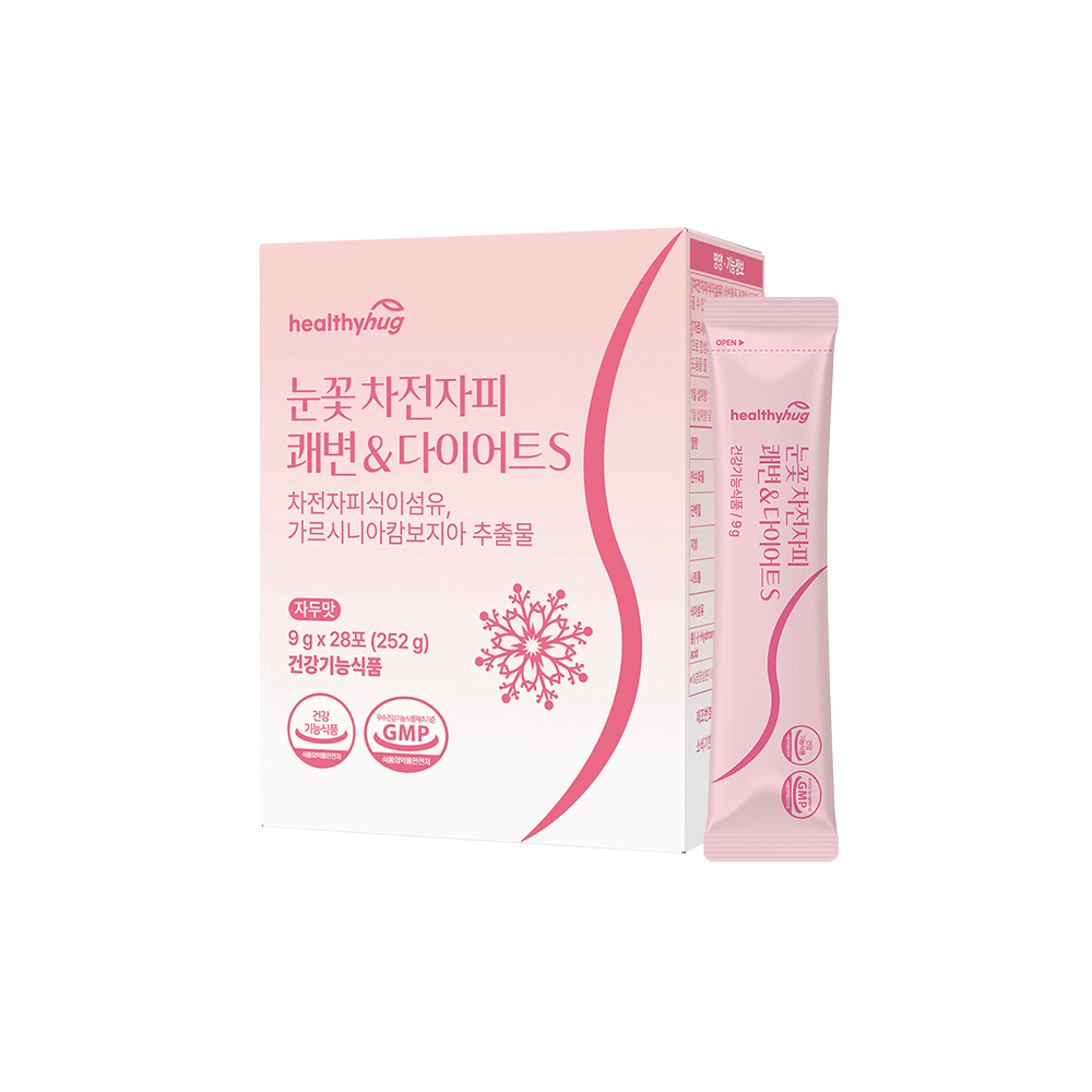 차전자피 가르시니아 체지방 관리 간헐적 단식 포만감 보조 28포, 1개 - 메인 이미지
