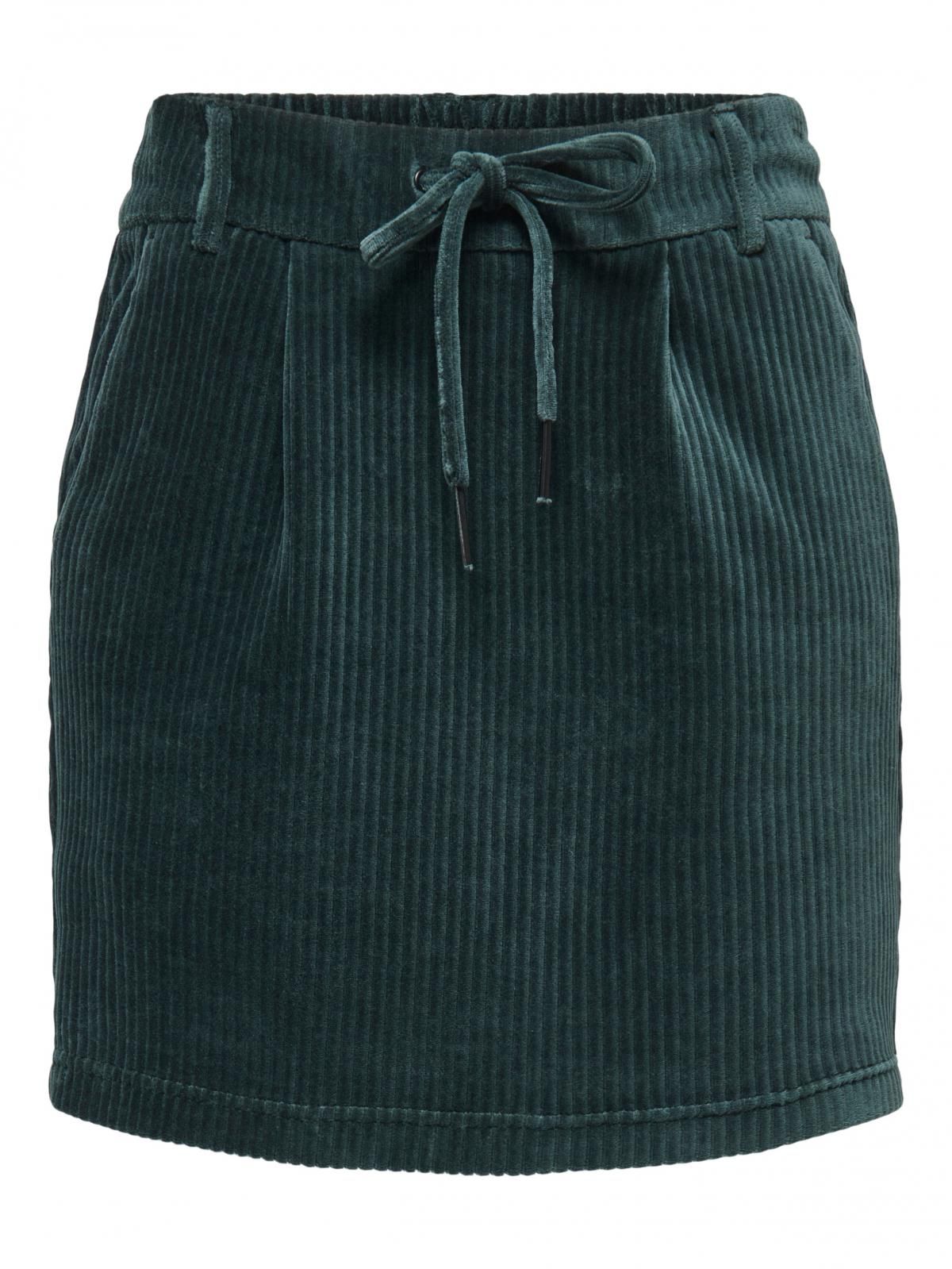 온리 테크니컬 드로스트링 미니 스커트 15192876_1640 GREY / GREEN GABLES - 상세 이미지 3