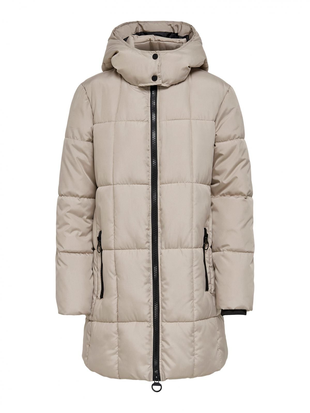 제이디와이 테크니컬 후드 롱 패딩코트 15307740_116_1070522 WHITE / SIMPLY TAUPE - 상세 이미지 3