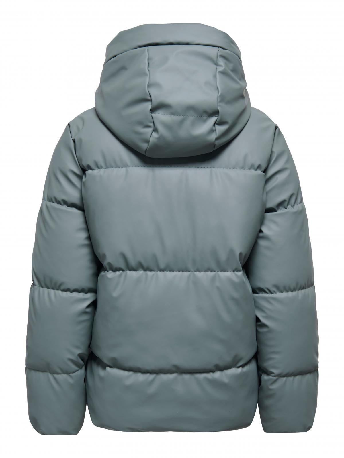 온리 테크니컬 숏 패딩 푸퍼 재킷 15365796_1469 GREEN / BALSAM GREEN - 상세 이미지 4