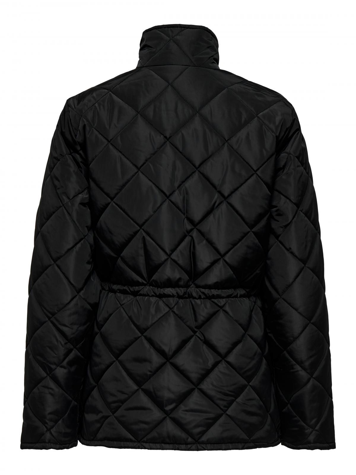 온리 테크니컬 퀼팅 하이넥 재킷 15354432_2161 BLACK / BLACK - 상세 이미지 5