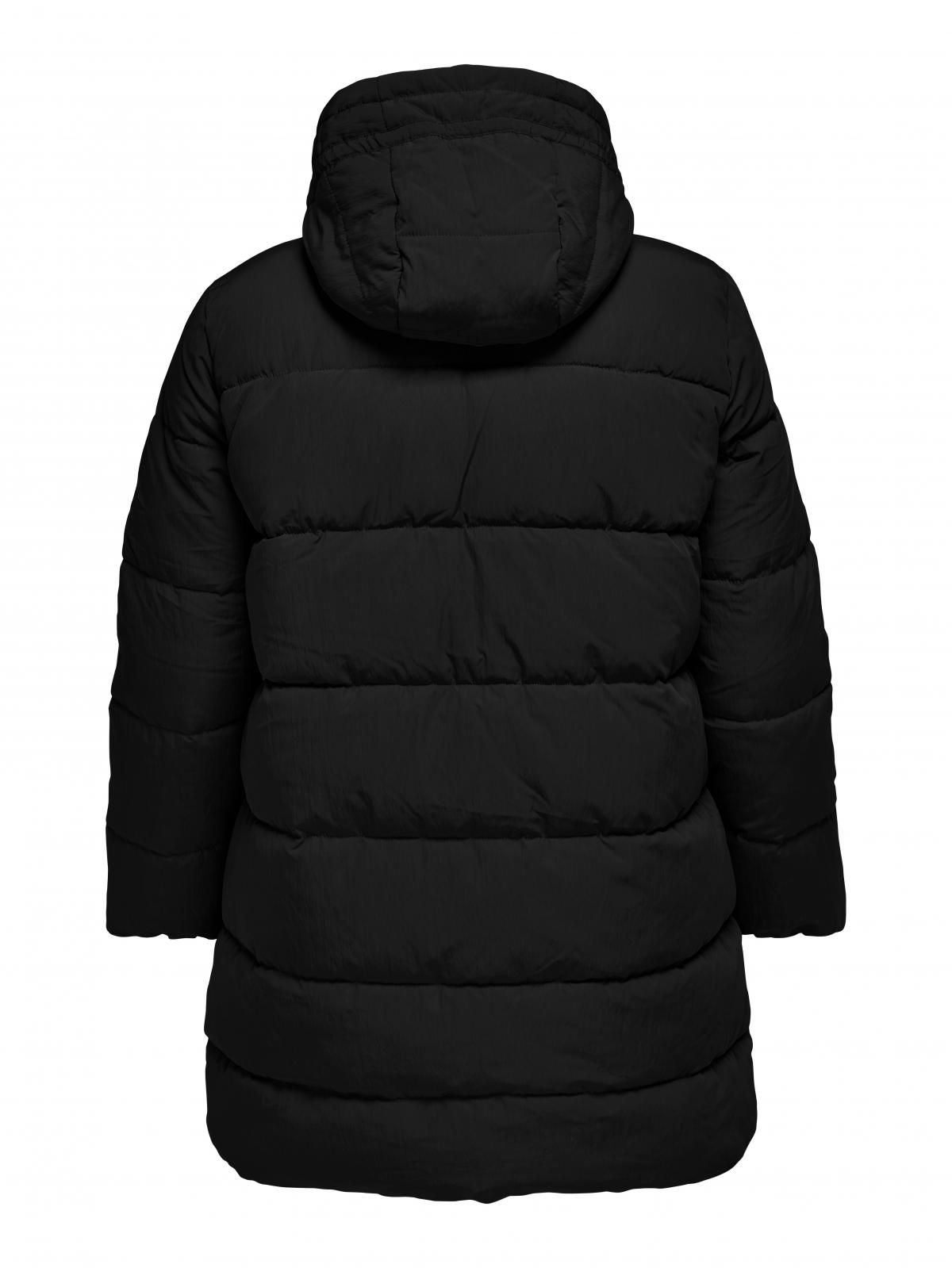 온리 테크니컬 윈드프루프 롱 패딩코트 15305699_2161 BLACK / BLACK - 상세 이미지 4