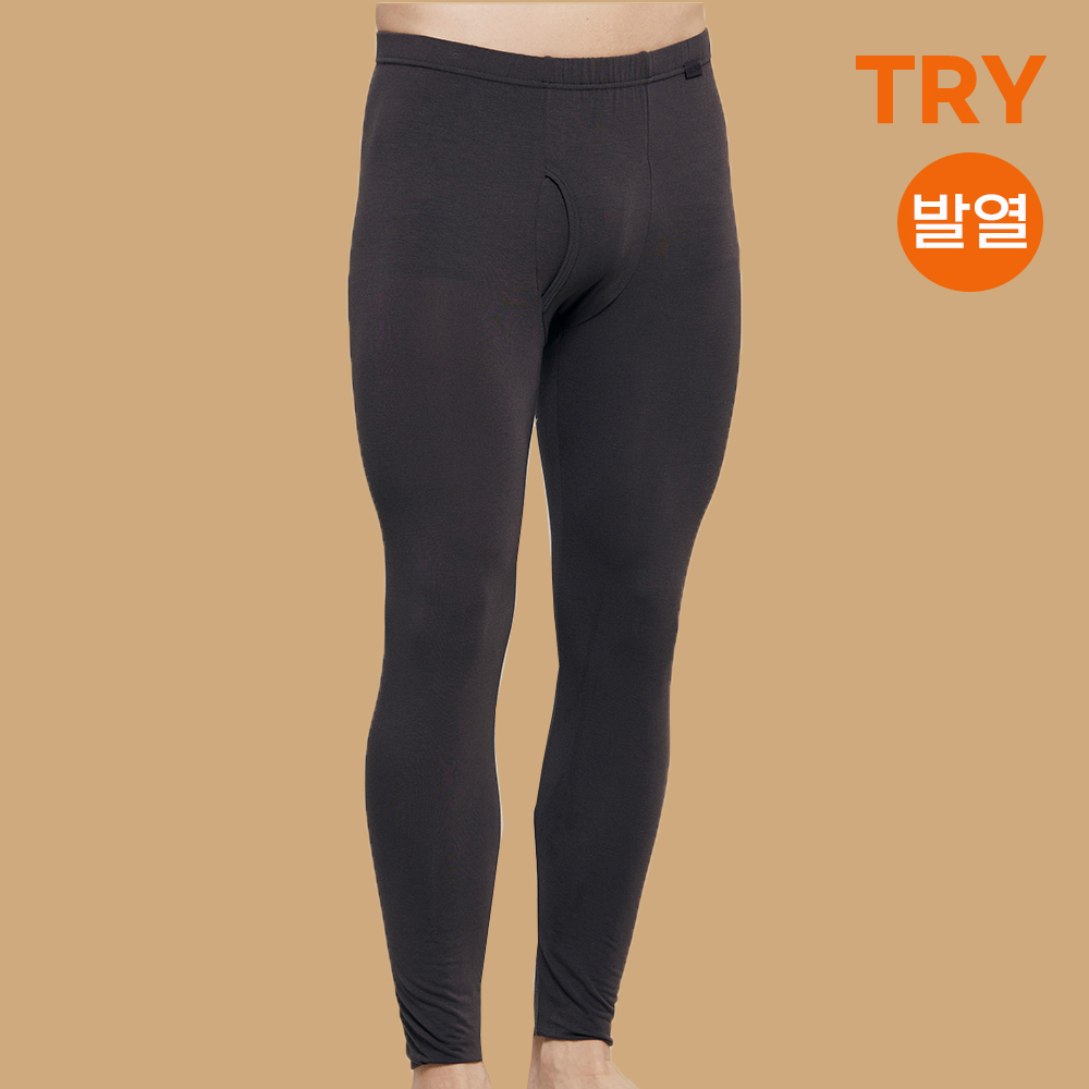 남성타이즈 트라이 발열 겨울 보온 남자내복하의 히트업 내의바지 이미지 3