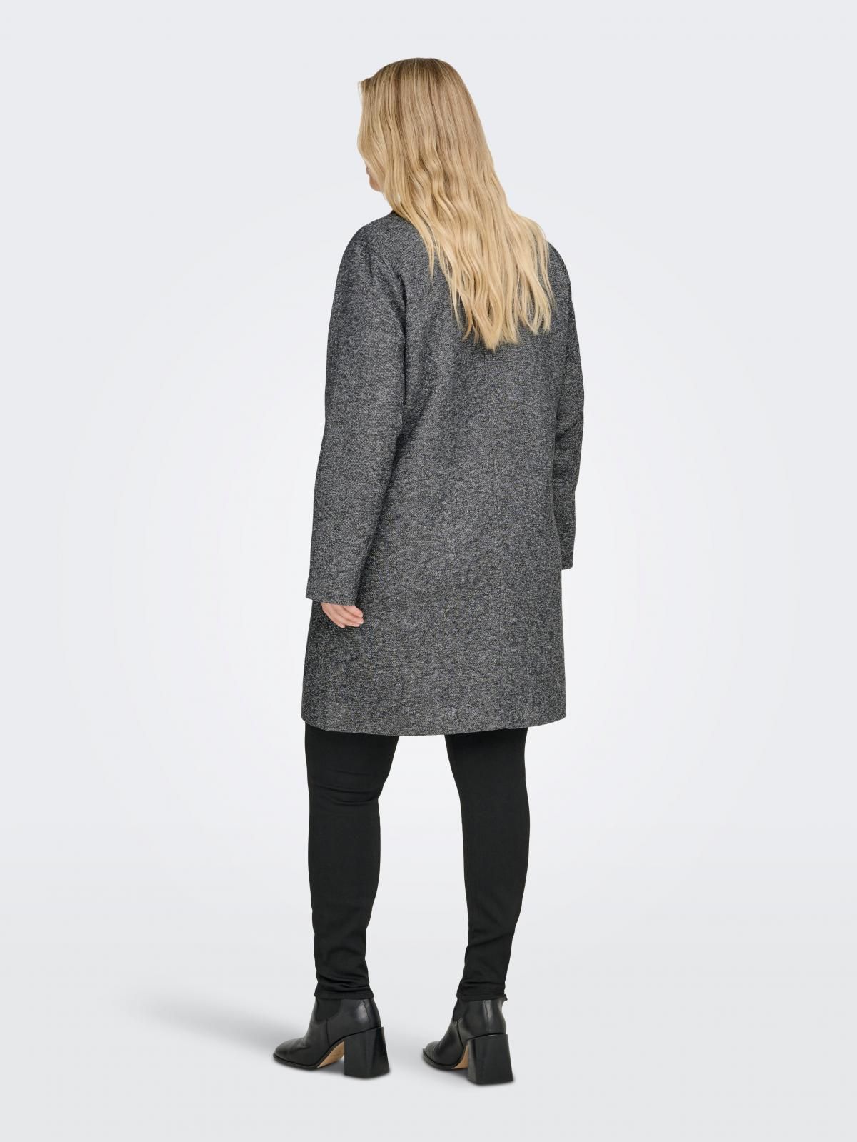 온리 빅사이즈 테크니컬 롱 코트 15350055_2222_1191158 GREY / DARK GREY - 상세 이미지 2