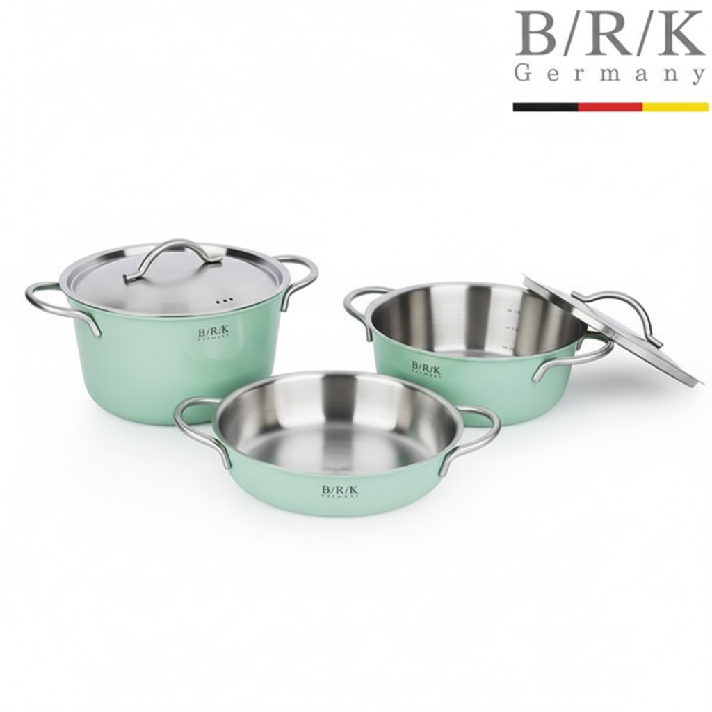독일 BRK 냄비세트 인덕션용 명품 스탠 인덕션냄비세트 18cm 밀크3종 이미지 7