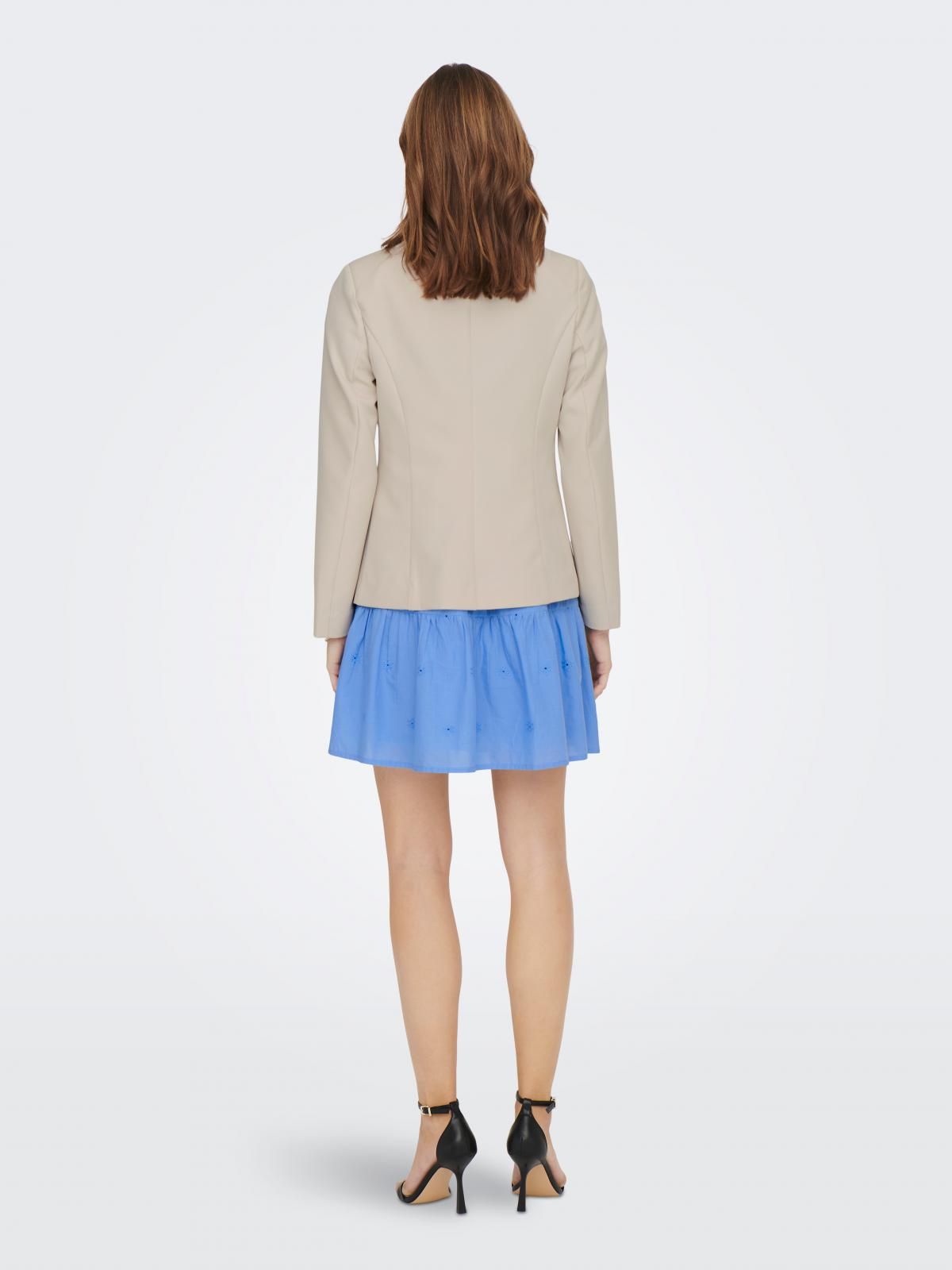 온리 테일러드 클래식 슬림핏 싱글 블레이저 15248440_115 BEIGE / PUMICE STONE - 상세 이미지 3