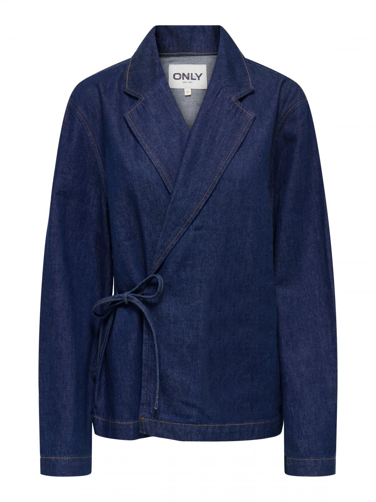 온리 테크니컬 다크 데님 랩 재킷 15352398_2114 BLUE / DARK BLUE DENIM - 상세 이미지 3