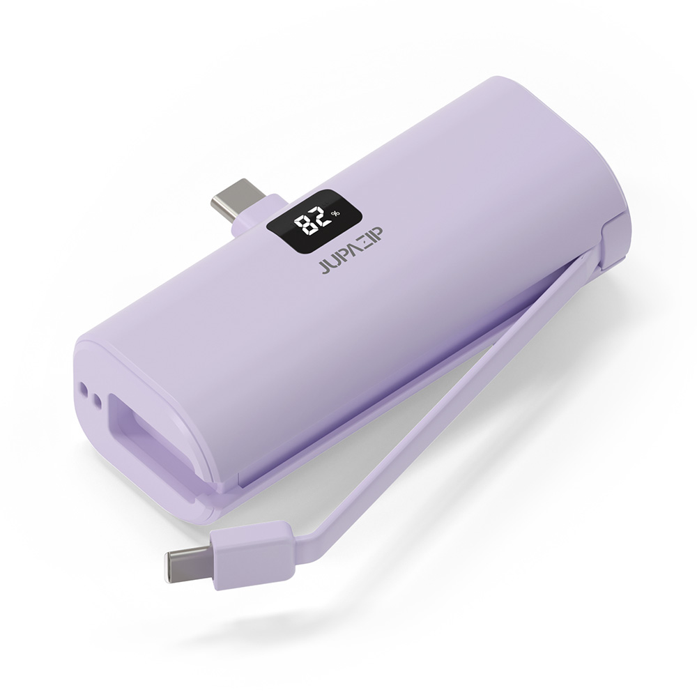 주파집 PD 20W 고속충전 난연 도킹형 미니 보조배터리 5000mAh PB01