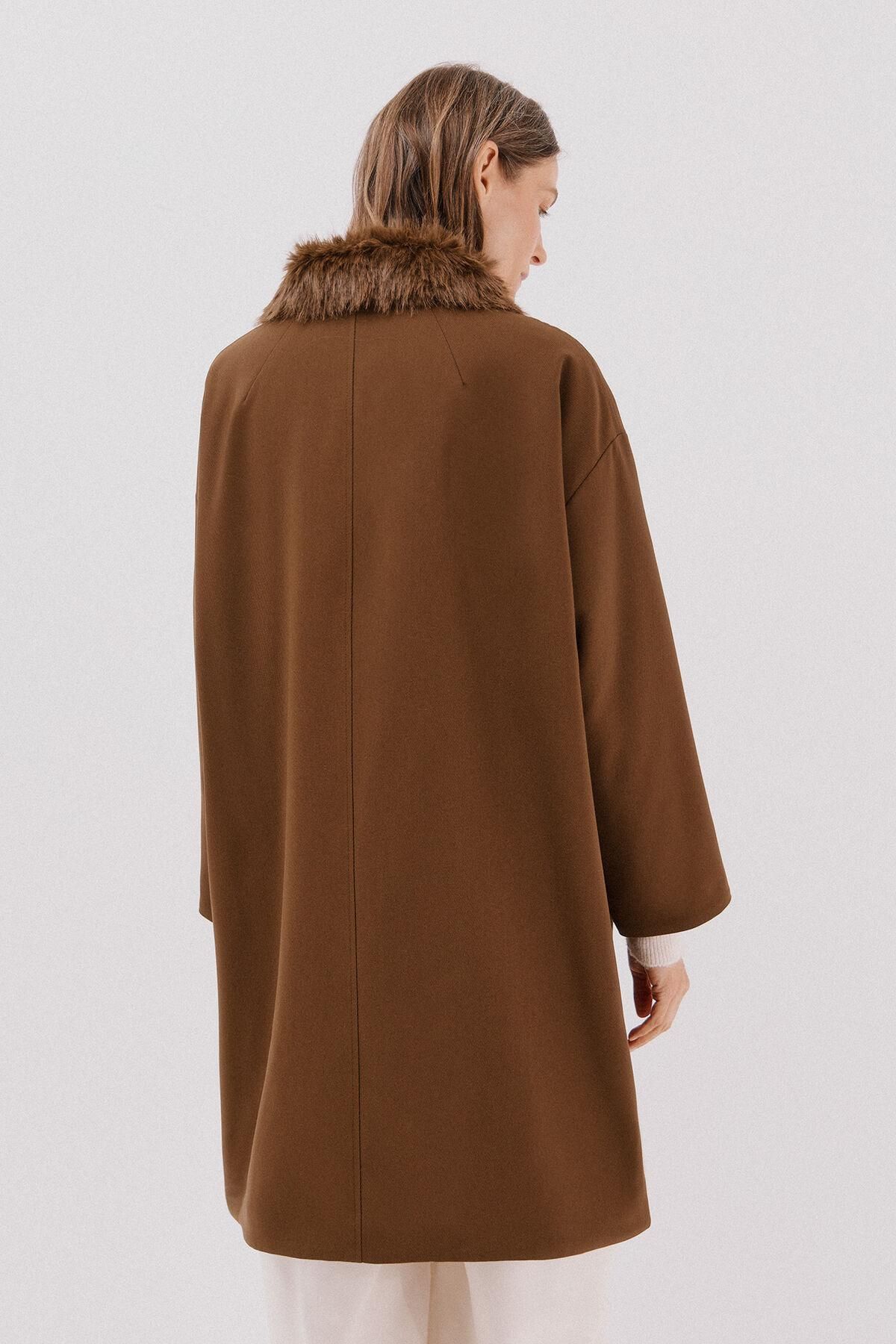 꼬르떼피엘 테크니컬 퍼카라 롱 파카 브라운 6612758 MARRON OSCURO - 상세 이미지 4