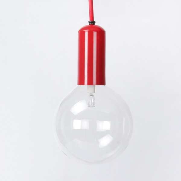 GLASS BALL 펜던트등 G9 KS1950D/1 레드 - 메인 이미지