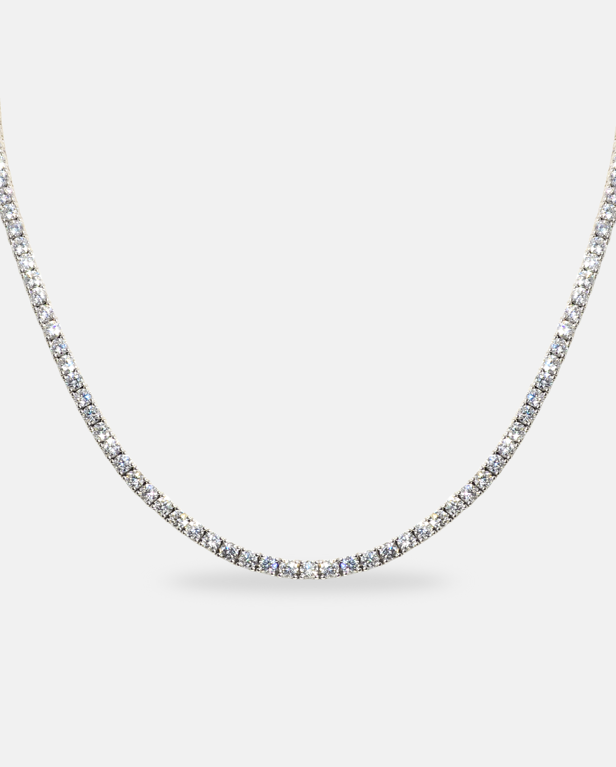 랩다이아 테니스목걸이 1부 고퀄리티 랩다이아몬드 14k 18k - 상품 이미지