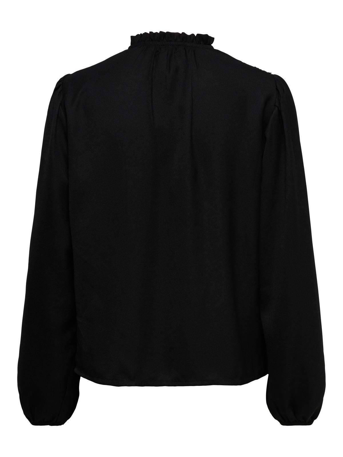 제이디와이 레이스 볼륨소매 블랙 긴팔 셔츠 15376321_2161 BLACK / BLACK - 상세 이미지 4