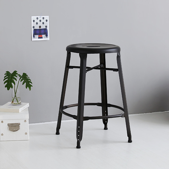 VENA 빈티지바스툴 SM-1029G-H60 매트러스티드 5774.9953 - 메인 이미지
