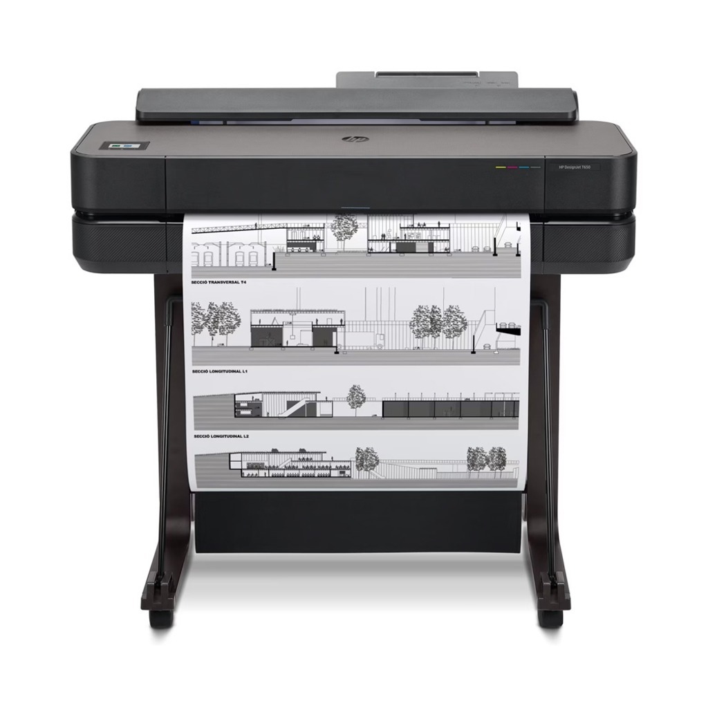 HP 플로터렌탈 디자인젯 T650 24인치 A1 무한잉크 플로터임대 - 상품 이미지