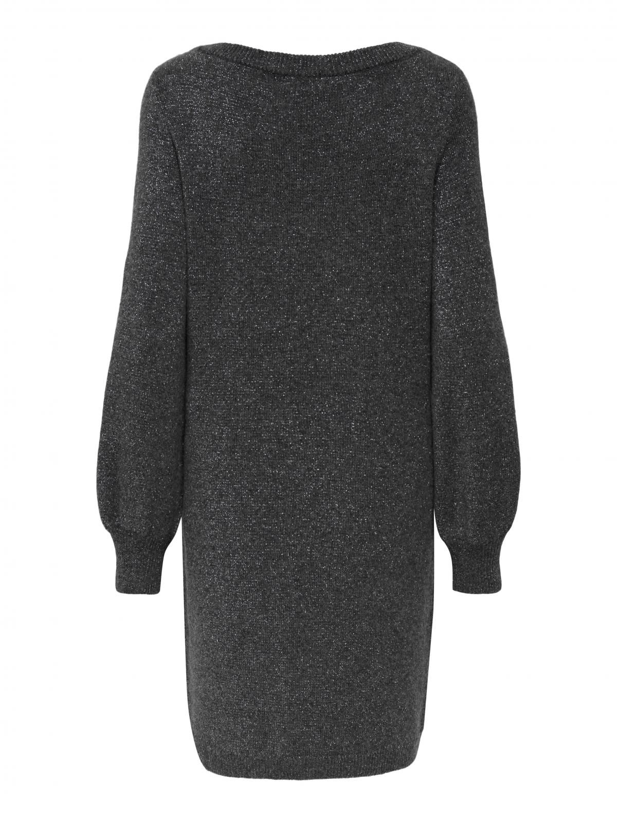 제이디와이 글리터 니트 미니 원피스 15362977_2383_1235891 GREY / DARK GREY MELANGE - 상세 이미지 4