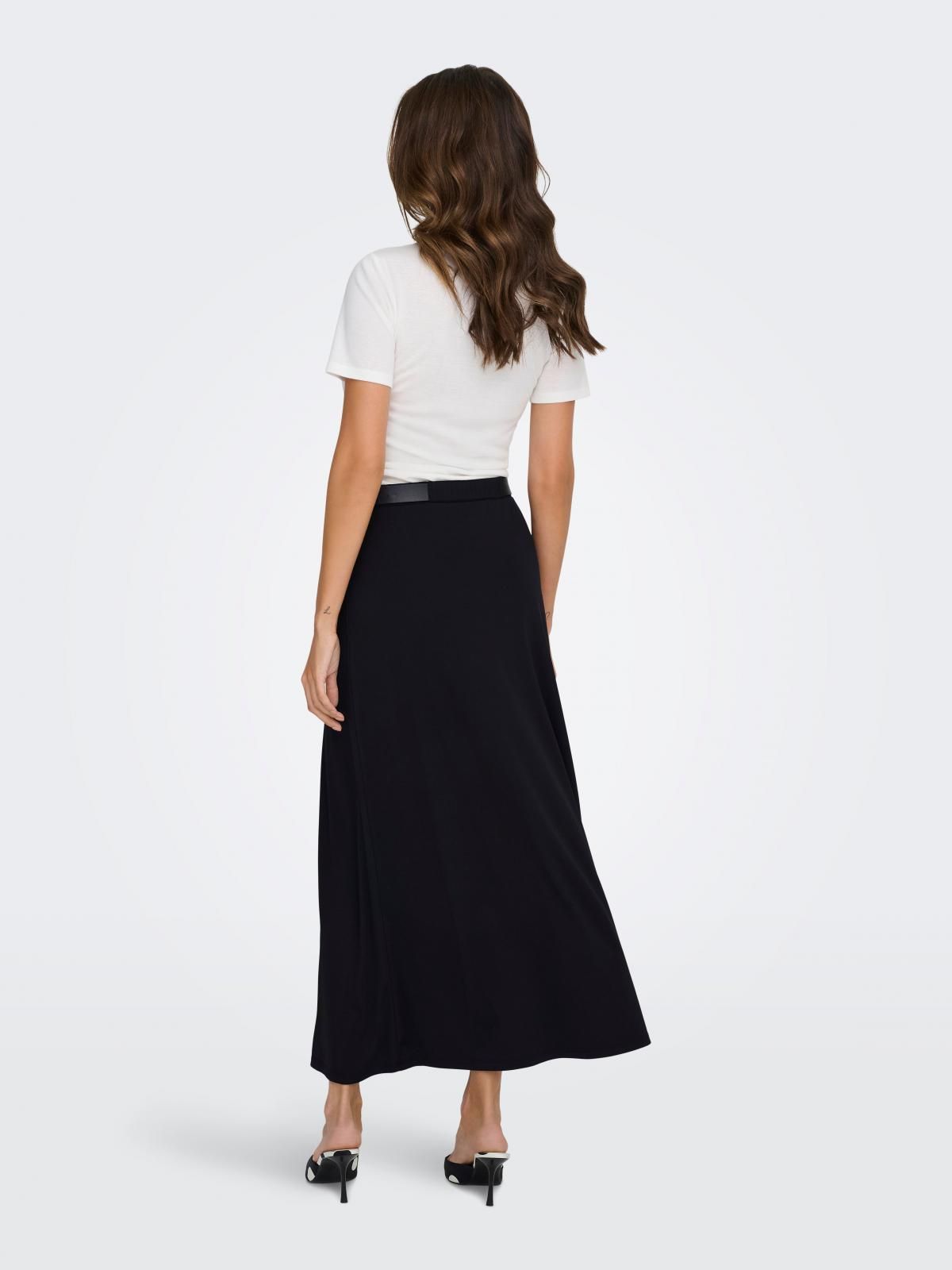 제이디와이 베이직 테크니컬 벨트 롱 스커트 15355913_2161 BLACK / BLACK - 상세 이미지 2