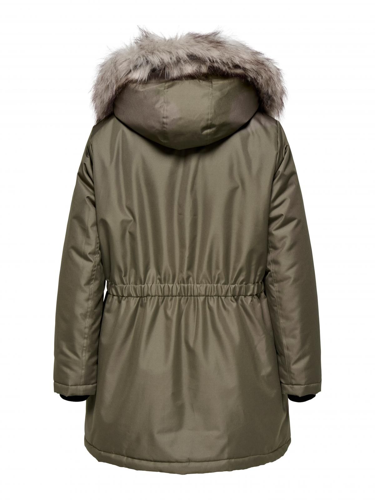 온리 빅사이즈 후드 퍼카라 롱 파카 15185999_189_889536 GREY / STONE GRAY - 상세 이미지 4