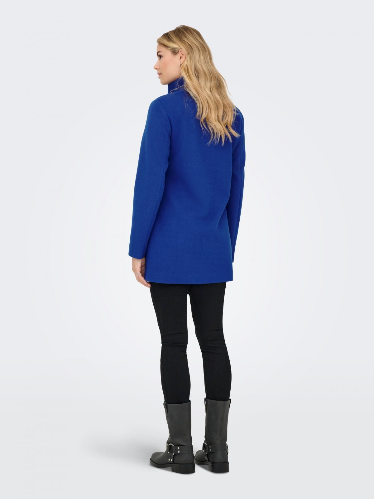 온리 더블버튼 테크니컬 블루 숏코트 15358884_1294_1244464 BLUE / SURF THE WEB - 상세 이미지 2