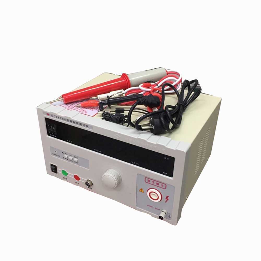내전압 시험기 절연저항 계측기 테스터기 케이블 압력 CC2670A(AC) - 상세 이미지 2