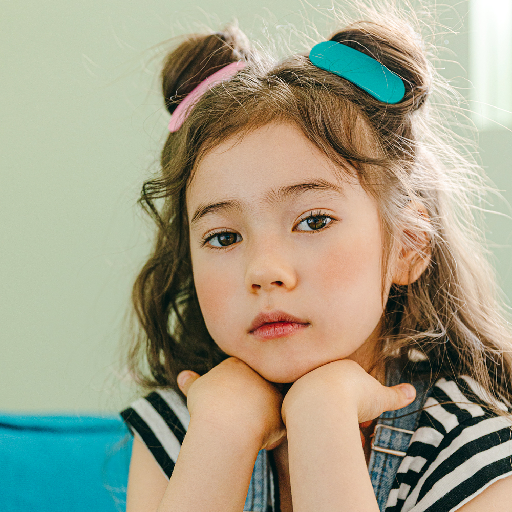 채니봉봉 디디 무광 똑딱핀 유아헤어핀 - 상세 이미지 5