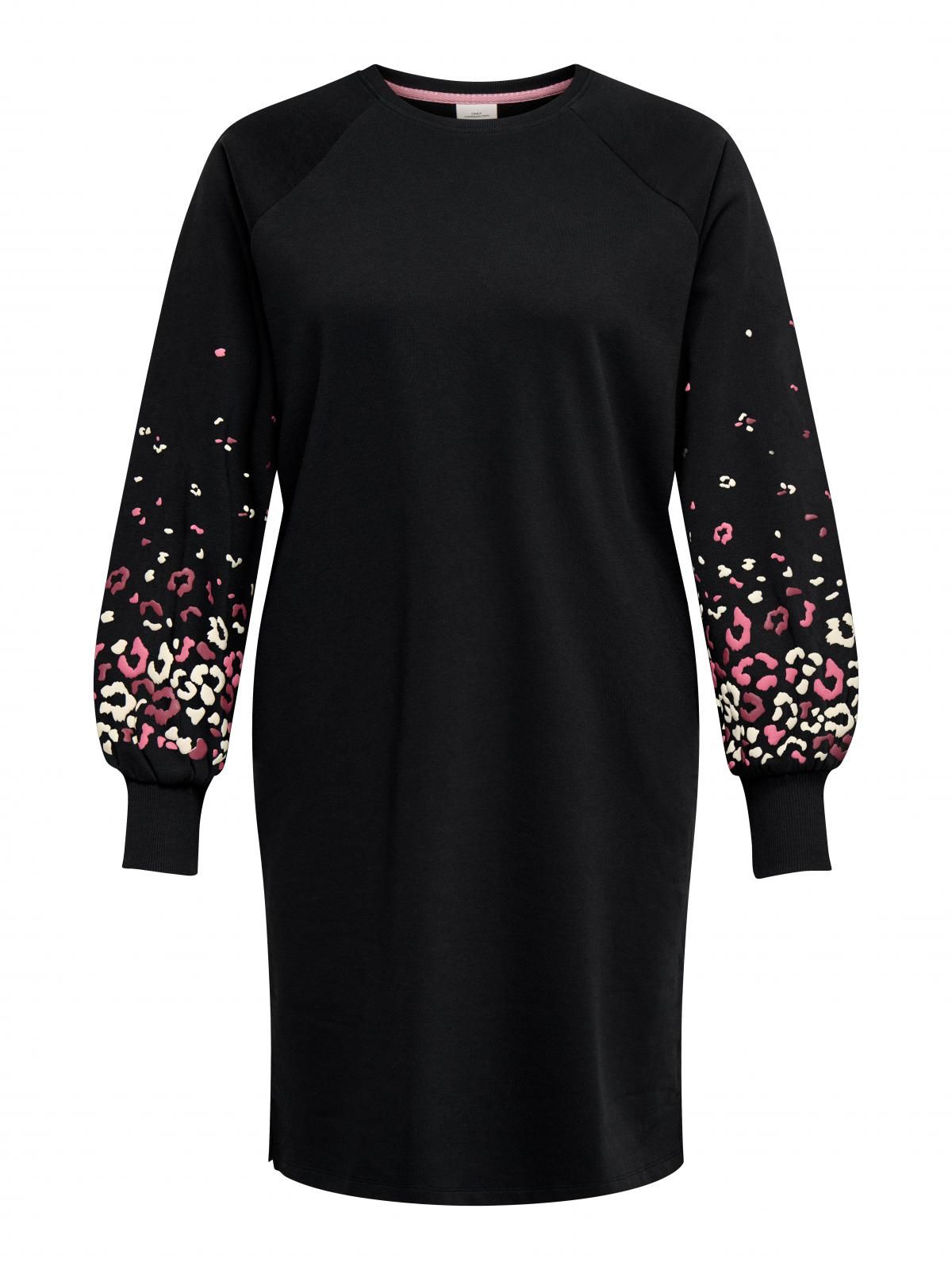 온리 빅사이즈 소프트 스웨트 미니 원피스 15369310_2161_1254055 BLACK / BLACK - 상세 이미지 3