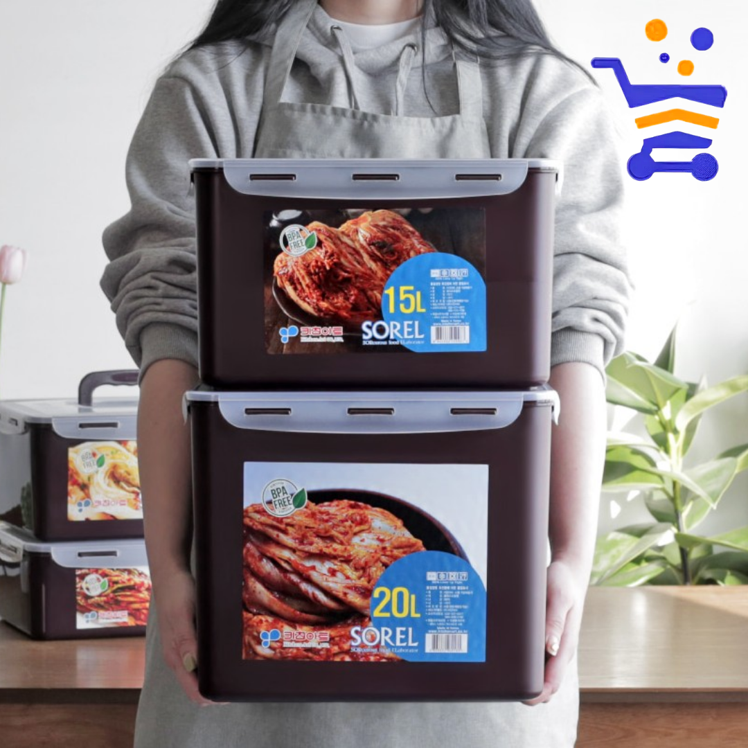 키친아트 초코 김치통 15L - 상품 이미지