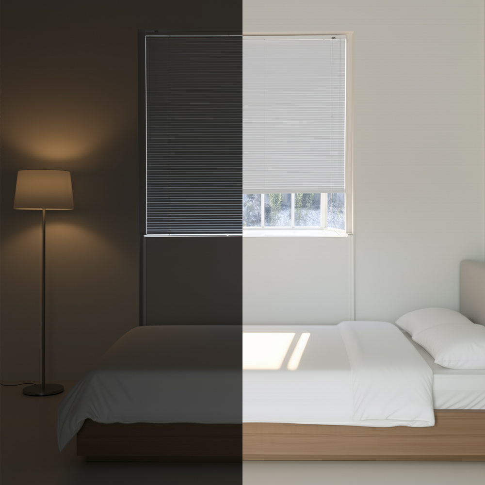 아라크네 알루미늄 블라인드 셔터시스템 투코드 25mm L자 거실 베란다 창문 30x30